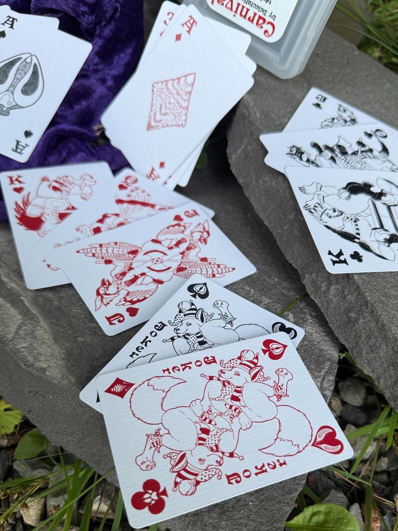 "Creature Carnival" Playing Card Deck "Creature Carnival" Playing Card Deck