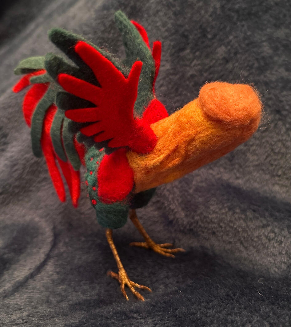 Needle Felt &quot;Fascinus&quot;